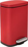 Spirella Akira Pedaalemmer 5L - Mat Rood - Staal