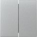 Gira 329526 wip 2-voudig kleur aluminium