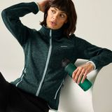 Regatta Dames Newhill Fleece Lange Mouw Polyester Groen