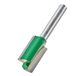 Trend CraftPro Rechte frees met twee fluiten, 1/4 inch schacht, 15 mm snijdiameter en 25 mm snijlengte, wolfraamcarbide getipt, C024AX1/4TC