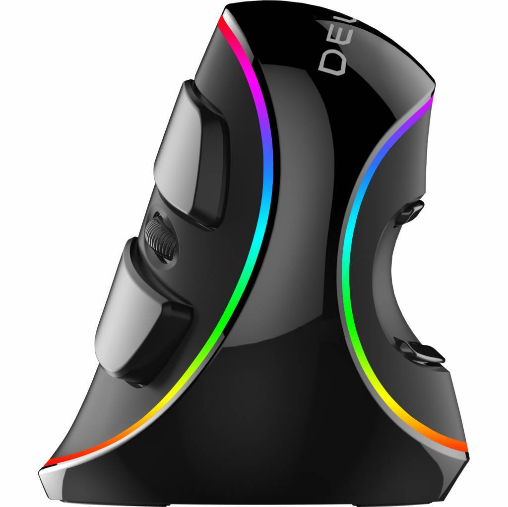 Delux grip mouse Plus RGB bedraad rechtshandig