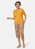 Goldner Bedrukte broek Louisa Aantrekkelijke broek met print Louisa met zachte val
