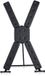 Master Series St. Andrew's Cross Deluxe - Noir