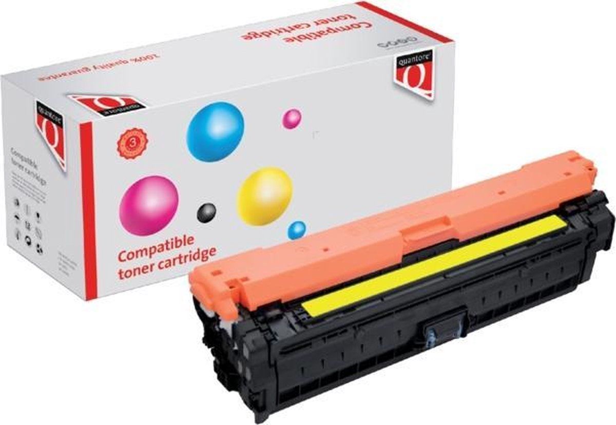 Quantore TONERCARTRIDGE HP CE342A 16K GEEL