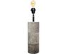 Mars & More Lampvoet Koe Grijs Leer 45cm