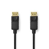 Nedis CCGL38010BK30 DisplayPort kabel 3 m Zwart