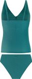 Protest PRTGails - Tankini set Dames - Normale pasvorm - Uitneembare vulling - Hoge taille - Volledige dekking - Zwart