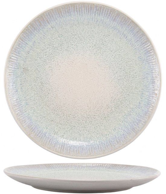 Cookinglife Ontbijtborden / Dessertborden Nola Beige ø 21 cm - 6 Stuks