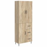 vidaXL - Bank loungeset - Sonoma eiken - Hout