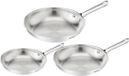 Tefal Duetto On B866S334 – Set van 3 braadpannen – Inductie – Pannenset 20/24/28 cm – Roestvrij staal