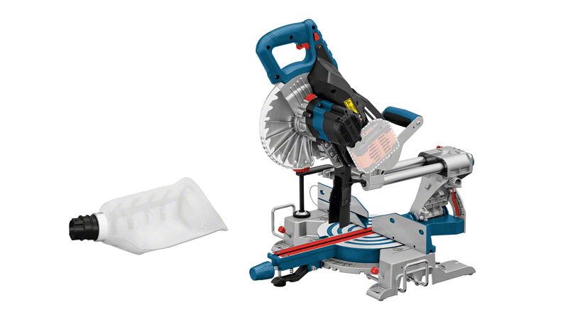 Bosch GCM 18V-216 Professional 18V Li-Ion Accu Afkortzaag | Brushless | 4600 RPM