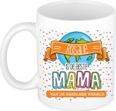 Bellatio Decorations Naam mok mama Rosalie - wit - keramiek - 300 ml
