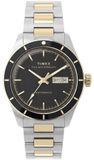 Timex montre homme argent et or – Timex-TW2Y94200
