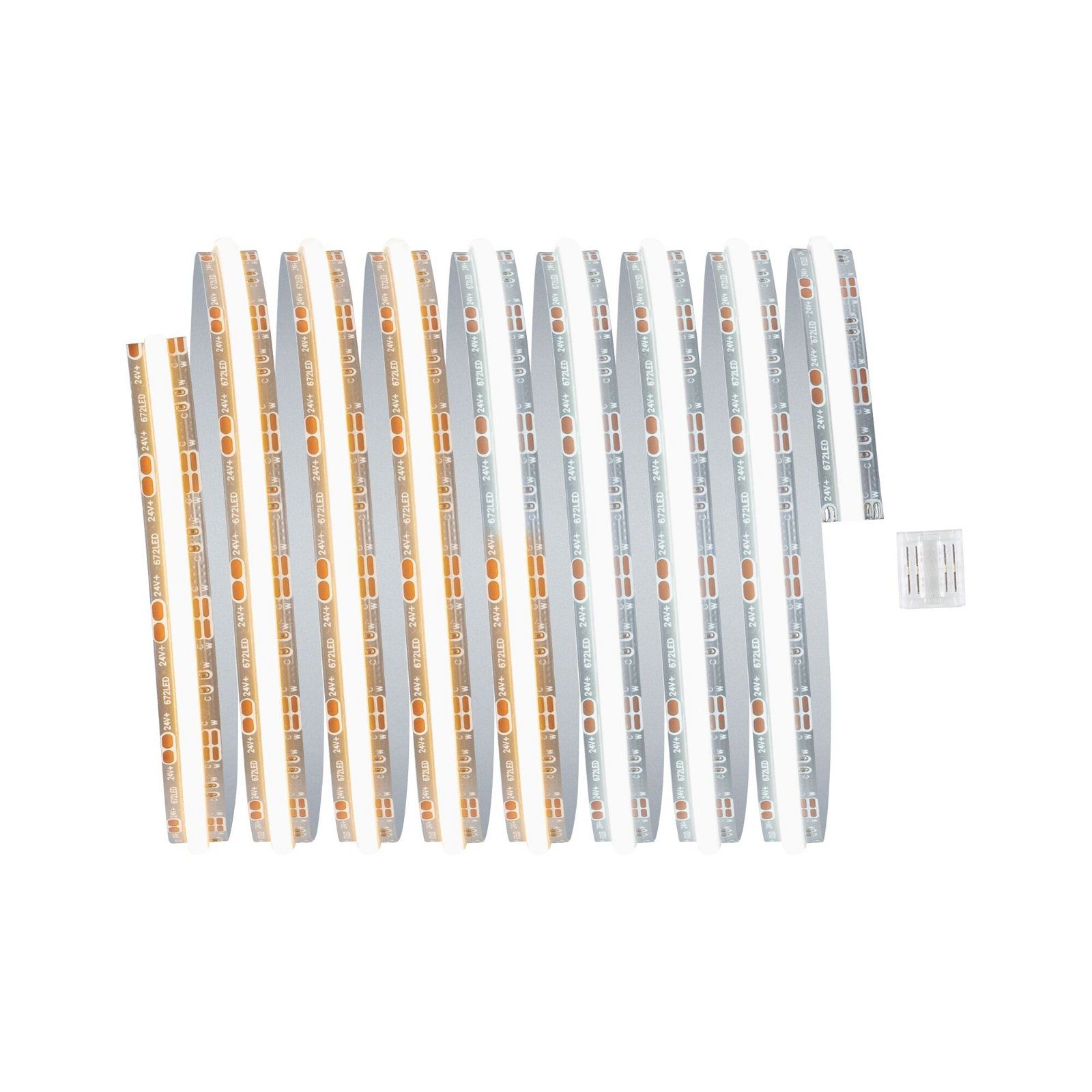 Paulmann MaxLED 1000 LED Strip Full-Line COB Afzonderlijke strip 2,5m 23,5W 1200lm/m 672LEDs/m Tunable White