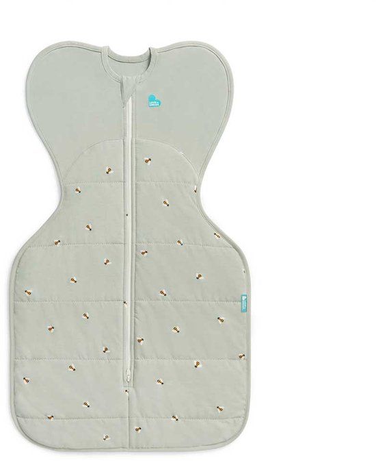Love to Dream™ Swaddle Up™ Baby Sleeping Bag - 0-3 Months - 3.5-6 kg - Winter - 2.5 TOG - Olive Bees