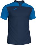 Joma Crew III Polo Kinderen - Marine / Royal | Maat: 2XS (152)