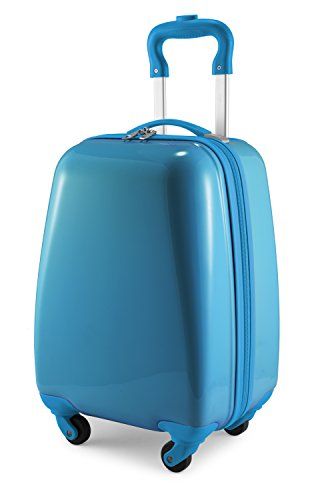 HAUPTSTADTKOFFER - Kinderbagage, 16 ft/Een stuk, Cyanblauw