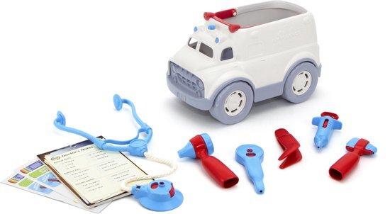 Green Toys Greentoys Ambulance en doktersset