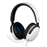 Konix Nexus Over-ear gaming-headset voor PS5, bekabeld, 40 mm luidspreker, flexibele microfoon, 3,5 mm jack-aansluiting, 1,5 m kabel, wit
