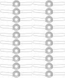 OEM Bol 30-delige set schaduwgespen - Veerclips voor lampenkappen - Lampenkap bevestigingsclips - Luidsprekerclip voor lampenkappen - Veiligheidsclips voor lampenkappen - Bevestigingsbeugels trompetvormig