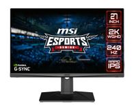 MSI Optix MAG274QRX computer monitor 68,6 cm (27") 2560 x 1440 Pixels Wide Quad HD Zwart