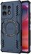 Techsuit Hoesje geschikt voor Motorola Edge 50 Pro - ArmorMag Back Cover - Geschikt voor MagSafe - Blauw