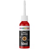 Snazaroo Profi-Schminkfarben Filmblut/Blutgel, Kunstblut für Spezialeffekte, dunkel 50ml