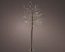 Lumineo Micro LED boom d40h180 cm zwart/wit kerstverlichting