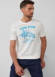 s.Oliver T-shirt voor heren, Wit, L