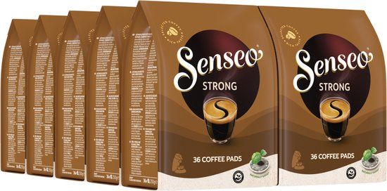 Senseo Strong Koffiepads - Intensiteit 7 - 10 x 36 pads