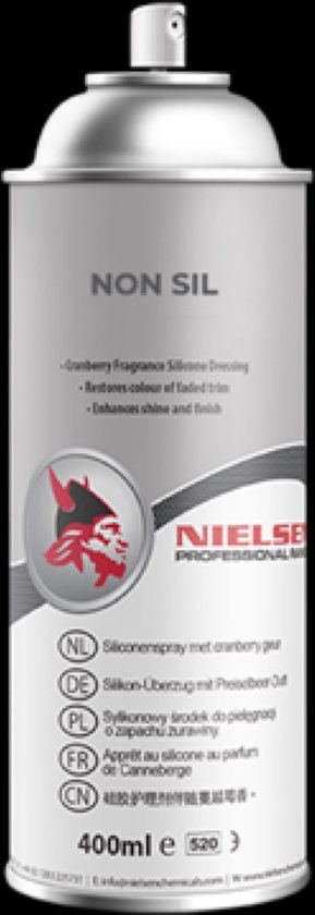 Nielsen Cockpit Spray - Vinyl, Rubber & Plastic Dressing - 400ml - Siliconenvrij