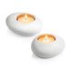 Tescoma Fancy Home Theelichthouder, stenen, keramiek, wit, 10 x 4,3 x 15,6 cm
