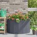 Maison Exclusive - Bac à plantes anthracite 90 x 45 x 50 cm en acier