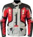 Berik Ferpho waterdichte motorfiets textieljas - Zwart/wit/rood - Maat 50
