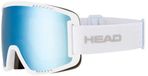 Head Contex Skibril Wit L / Blue/CAT3 Man, Vrouw