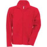 Kariban Microfleece met rits kind K920 - Red - 6/8 Y (6/8 ans)
