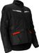 Acerbis X-Trail blouson textile pour moto, noir/rouge, S
