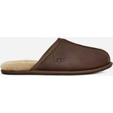 UGG® Scuff-pantoffel voor heren in Brown, Maat 43, Leder
