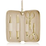ZWILLING Premium Manicureset (5-delig, echt lederen etui, reisset, met nagelschaartje en nagelriemschaartje), premium, gold edition