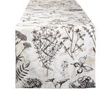 DII Botanical Butterfly Kitchen Collection Tafelloper, 35,6 x 183,9 cm