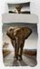 Animal Pictures Dekbedovertrek Olifant 140 x 200 cm - 70 x 90 cm - Katoen