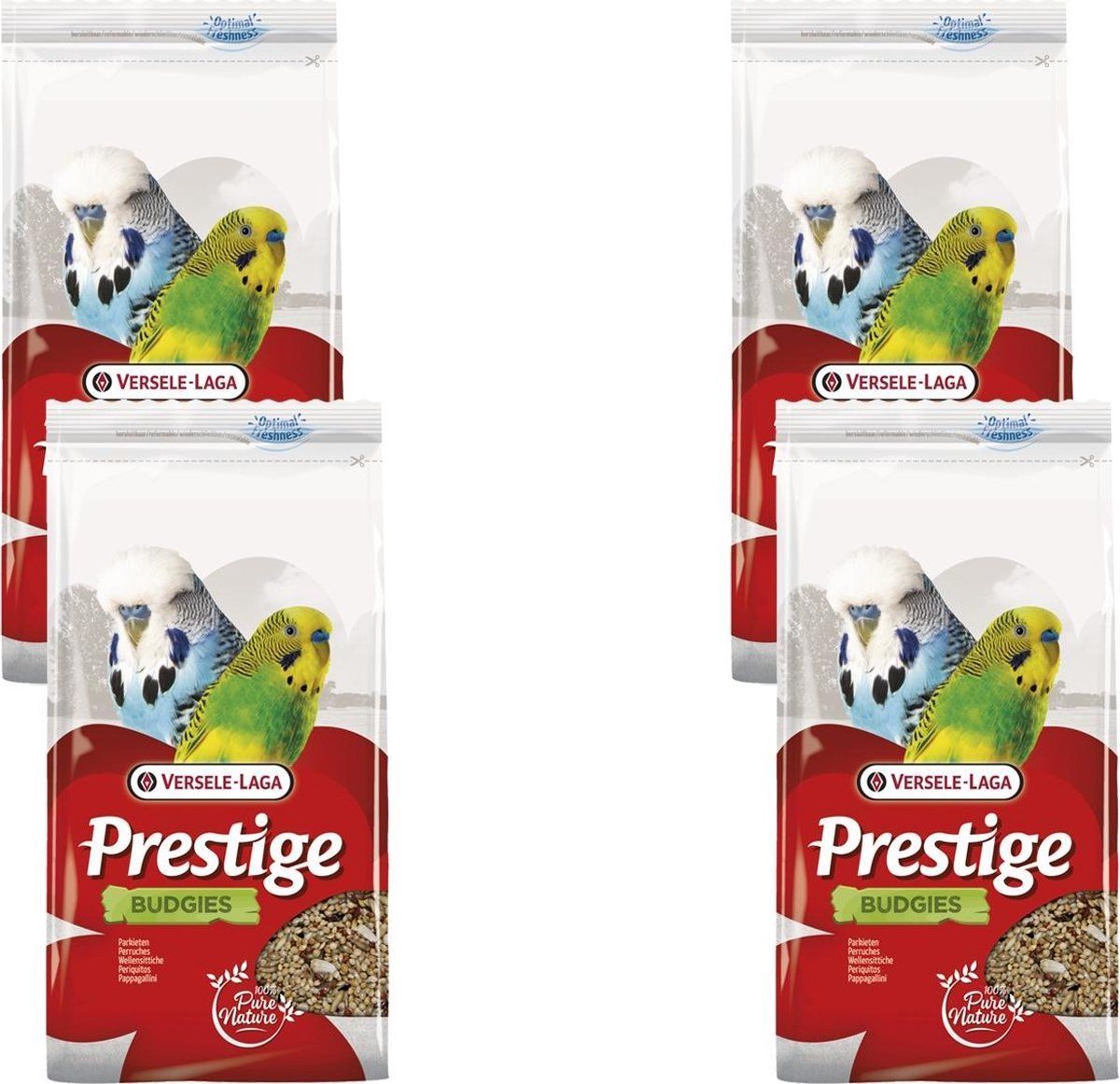 VERSELE-LAGA Prestige Parkietenzaad - Vogelvoer - 4 x 1 kg