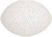 OYOY Abat-jour Papier Blanc/Noir Rond 44 cm