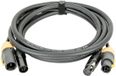 DAP FP23 Câble Hybride 6 m DMX/câble d'alimentation Power Pro True & XLR 5 broches