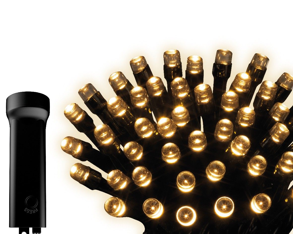 Lumineo LED Durawise twinkle buiten bo 3,5 m 48L zwart warm wit