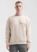 QS s.Oliver QS Sweatshirt Beige Heren XL