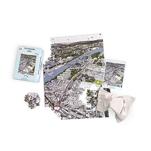 Luckies of London Print Club London x Luckies London Jigsaw Puzzle 500 Stuks - Jigsaw Puzzle voor Volwassenen - City of London Cityscapes Puzzle - Artist Edition Jigsaw Puzzel, Clare Halifax, PCCHARO