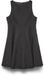 Vero Moda VMBESTIE Peplumjurk Kort Mouwloos Boot hals Rits Dark Grey Melange 38