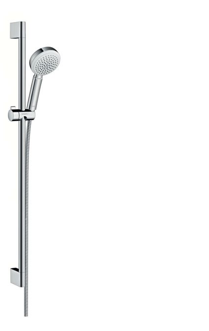 Hansgrohe Crometta 100 Glijstangcombinatie - chroom/ wit - 26658400