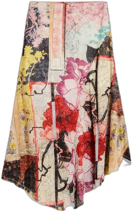 Desigual Lange damesrok zwart